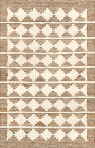 Flat Weave Jute & Wool Rug | Rug Root