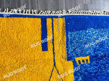 Load image into Gallery viewer, Abstract Moroccan Dreams | Handwoven Berber Rug with Artistic Flair

