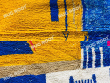 Load image into Gallery viewer, Abstract Moroccan Dreams | Handwoven Berber Rug with Artistic Flair
