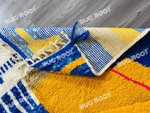 Load image into Gallery viewer, Abstract Moroccan Dreams | Handwoven Berber Rug with Artistic Flair
