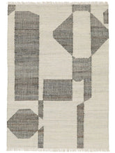 Load image into Gallery viewer, Flat Weave Jute &amp; Wool Rug | Rug Root
