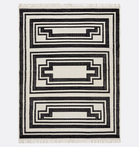Flat Weave Jute & Wool Rug | Rug Root