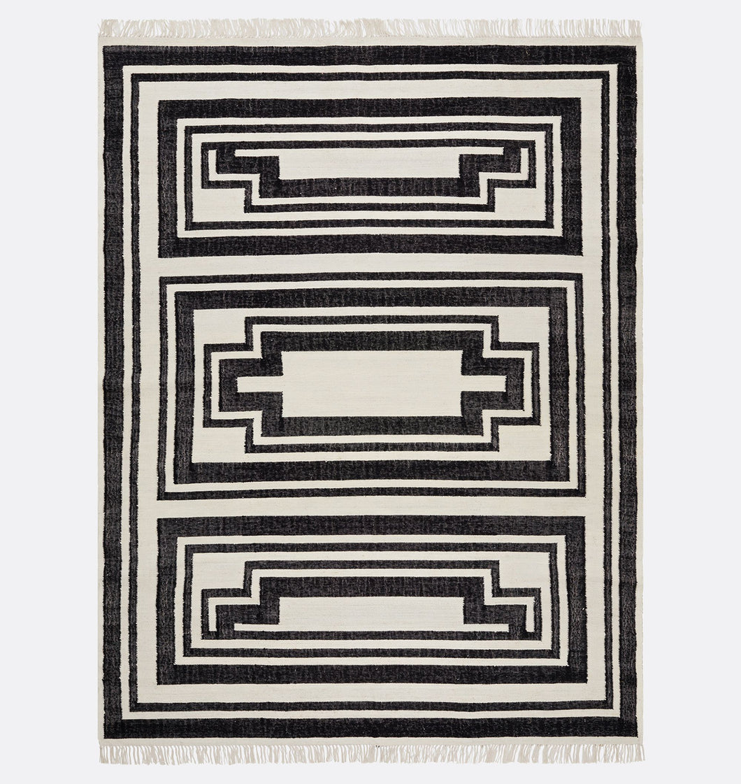 Flat Weave Jute & Wool Rug | Rug Root
