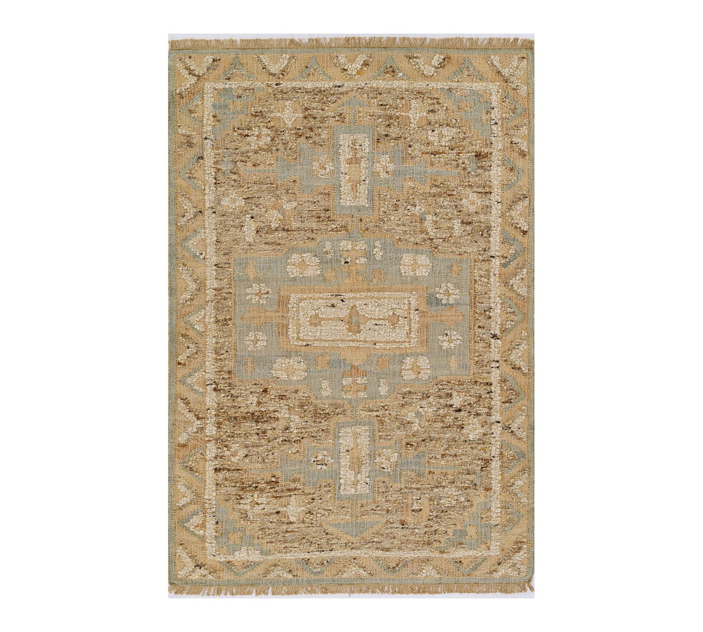 Flat Weave Jute & Wool Rug | Rug Root