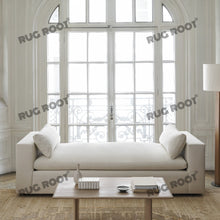 Load image into Gallery viewer, Vintage-Inspired Flatweave Rug with Soft Medallion Design - Beige &amp; Light Grey
