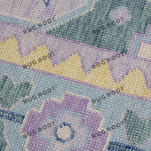 Load image into Gallery viewer, Whispering Winds | Pastel Turkish Knot Rug with Delicate Floral Motifs
