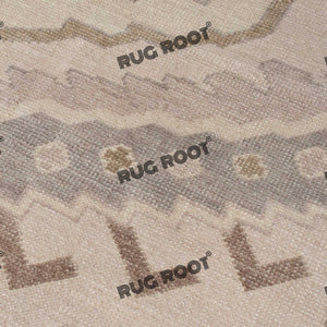 Handcrafted Harmony | Turkish Wool Rug in Natural Earthy Hues