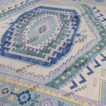 Load image into Gallery viewer, Whispering Winds | Pastel Turkish Knot Rug with Delicate Floral Motifs
