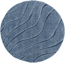 Load image into Gallery viewer, Wavy Texture Swirl High Low Shag
